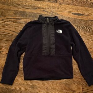 The North Face Black Half-Zip Fleece